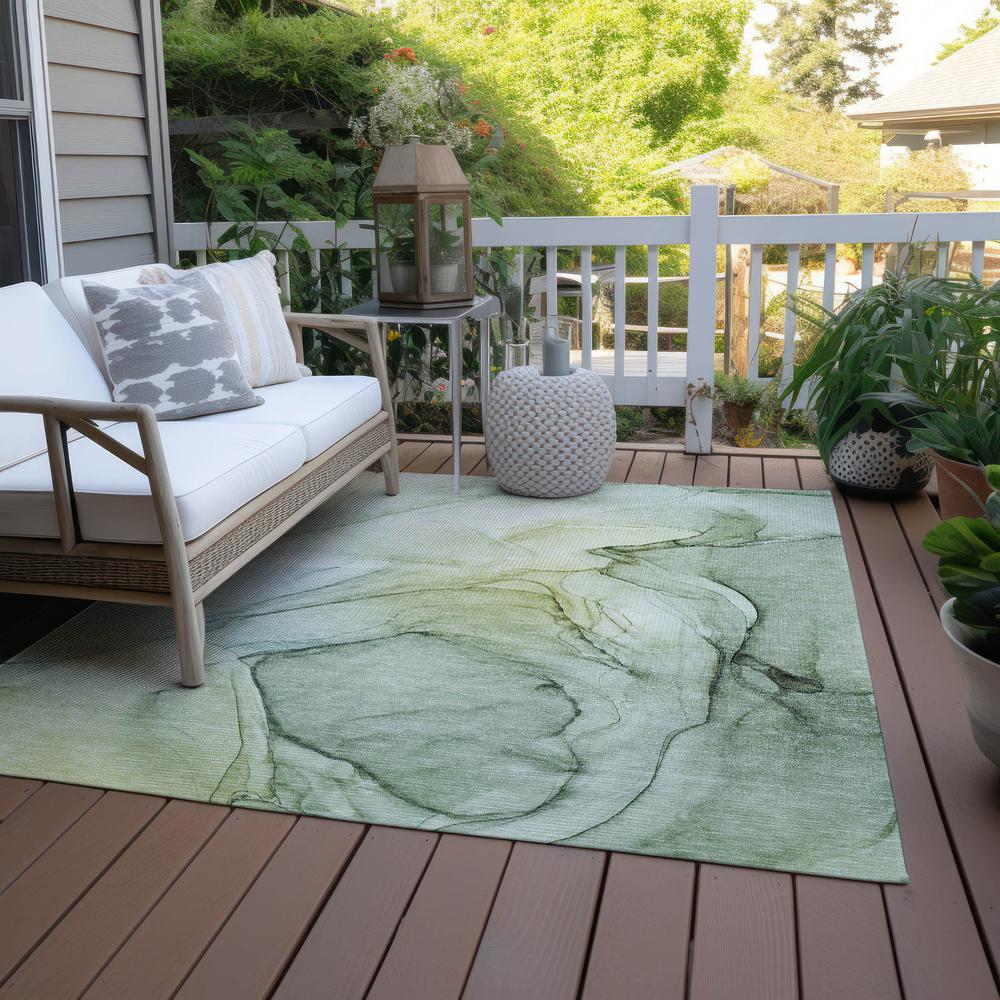 Chantille ACN502 Green 3' x 5' Rug