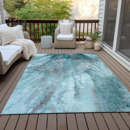 Chantille ACN505 Teal 3' x 5' Rug