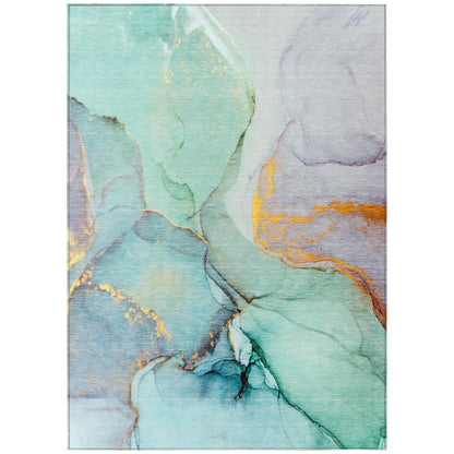 Chantille ACN506 Teal 3' x 5' Rug