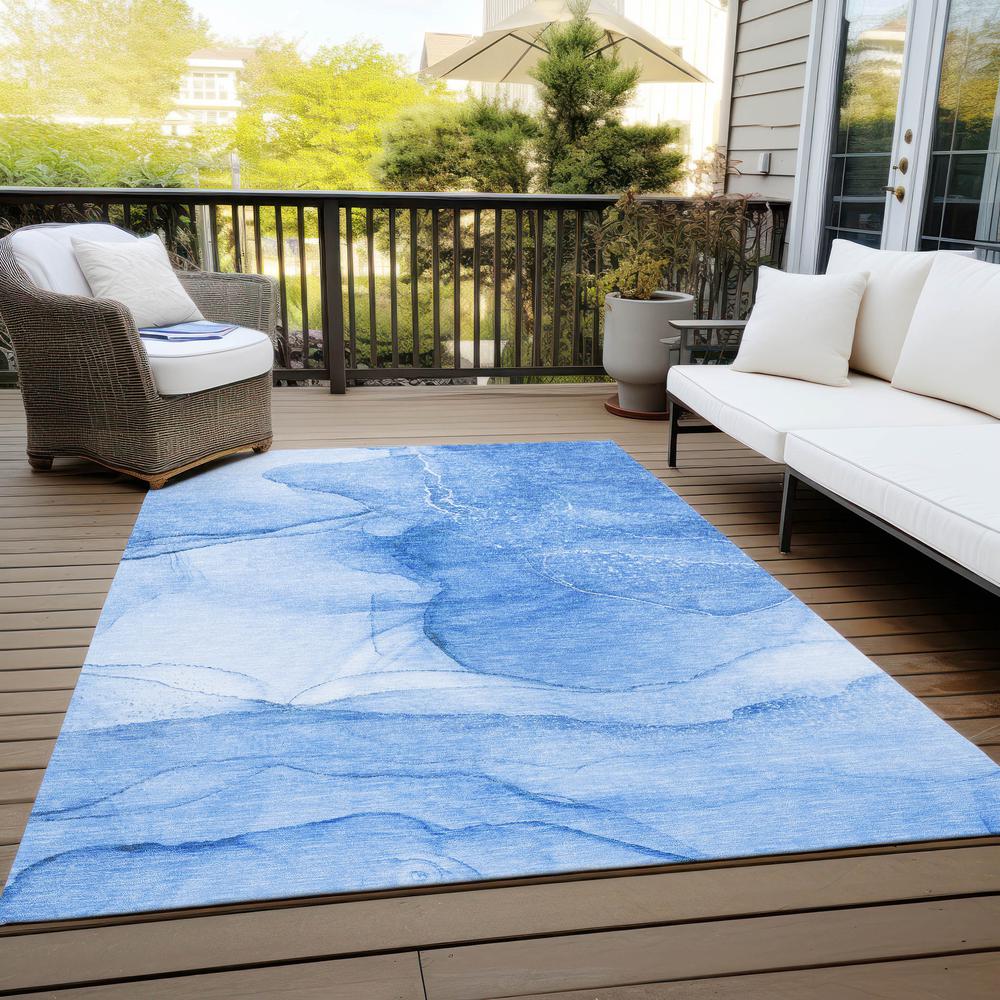 Chantille ACN507 Blue 3' x 5' Rug