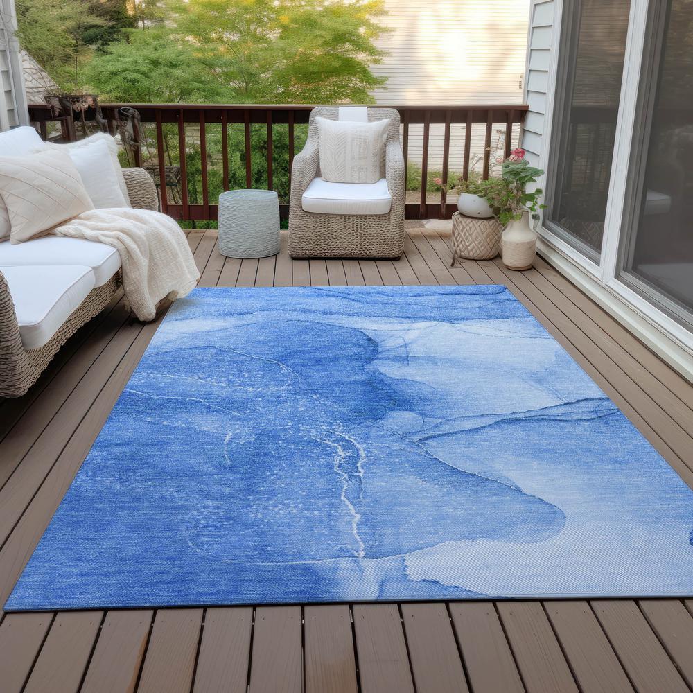 Chantille ACN507 Blue 3' x 5' Rug
