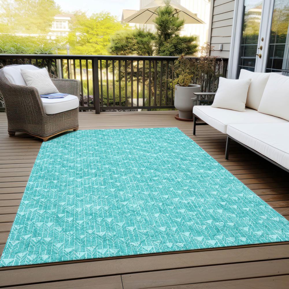 Chantille ACN514 Teal 3' x 5' Rug