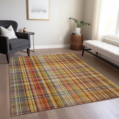 Chantille ACN541 Orange 3' x 5' Rug