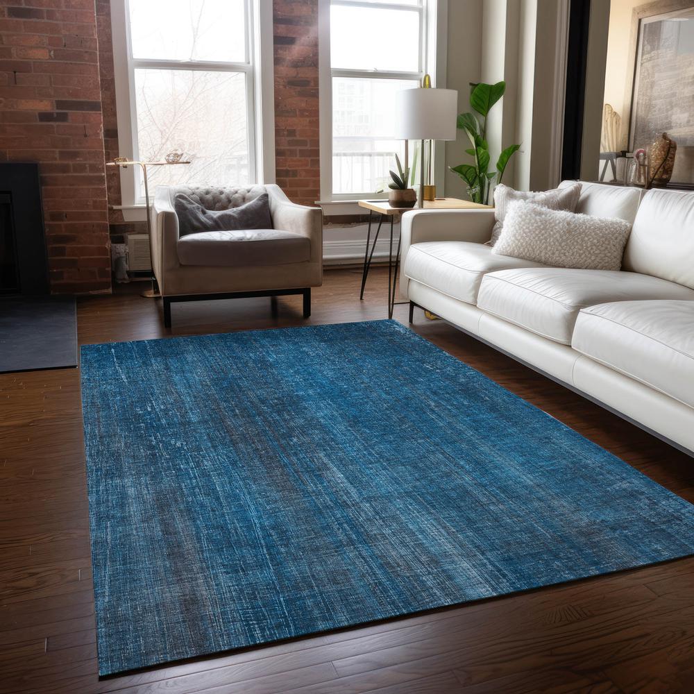Chantille ACN552 Blue 3' x 5' Rug