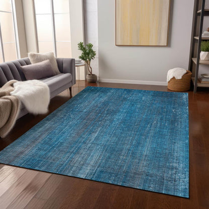 Chantille ACN552 Blue 3' x 5' Rug