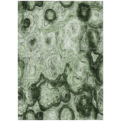 Chantille ACN579 Green 3' x 5' Rug