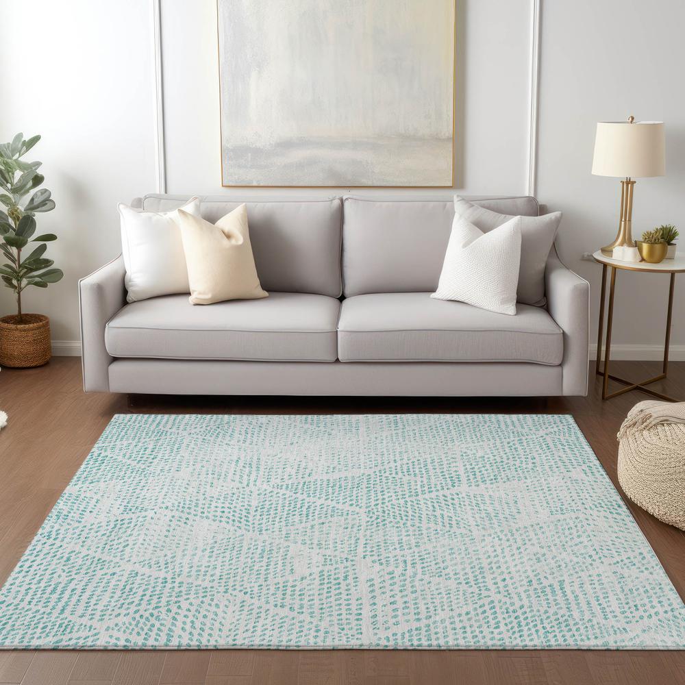 Chantille ACN591 Teal 3' x 5' Rug