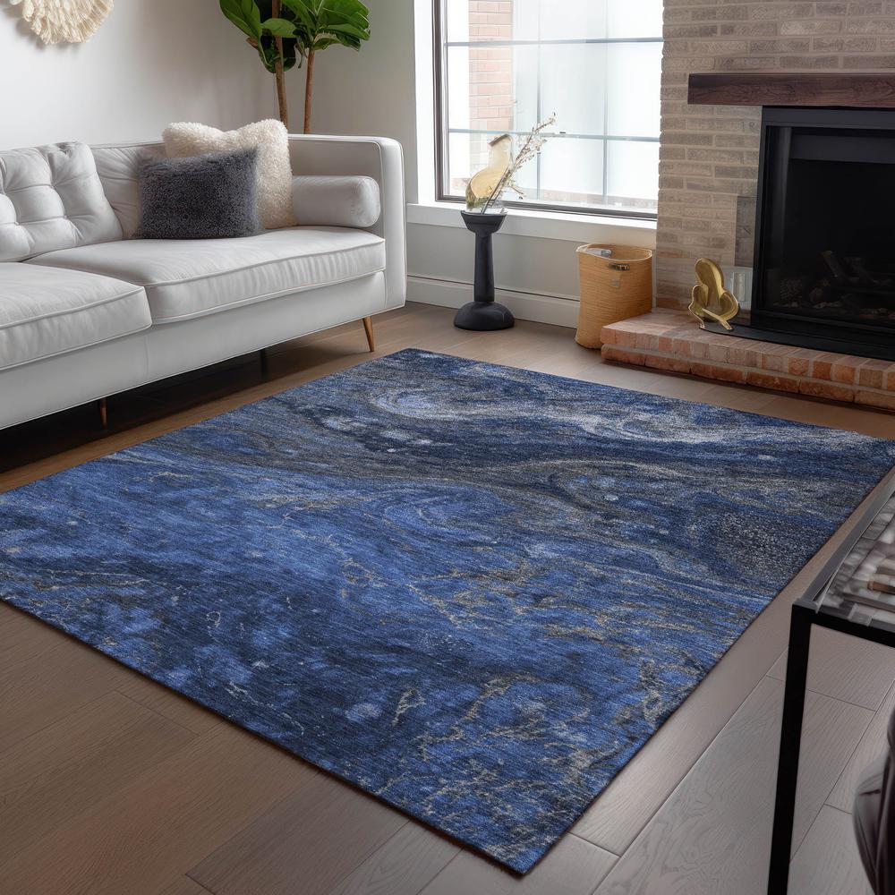 Chantille ACN599 Blue 3' x 5' Rug