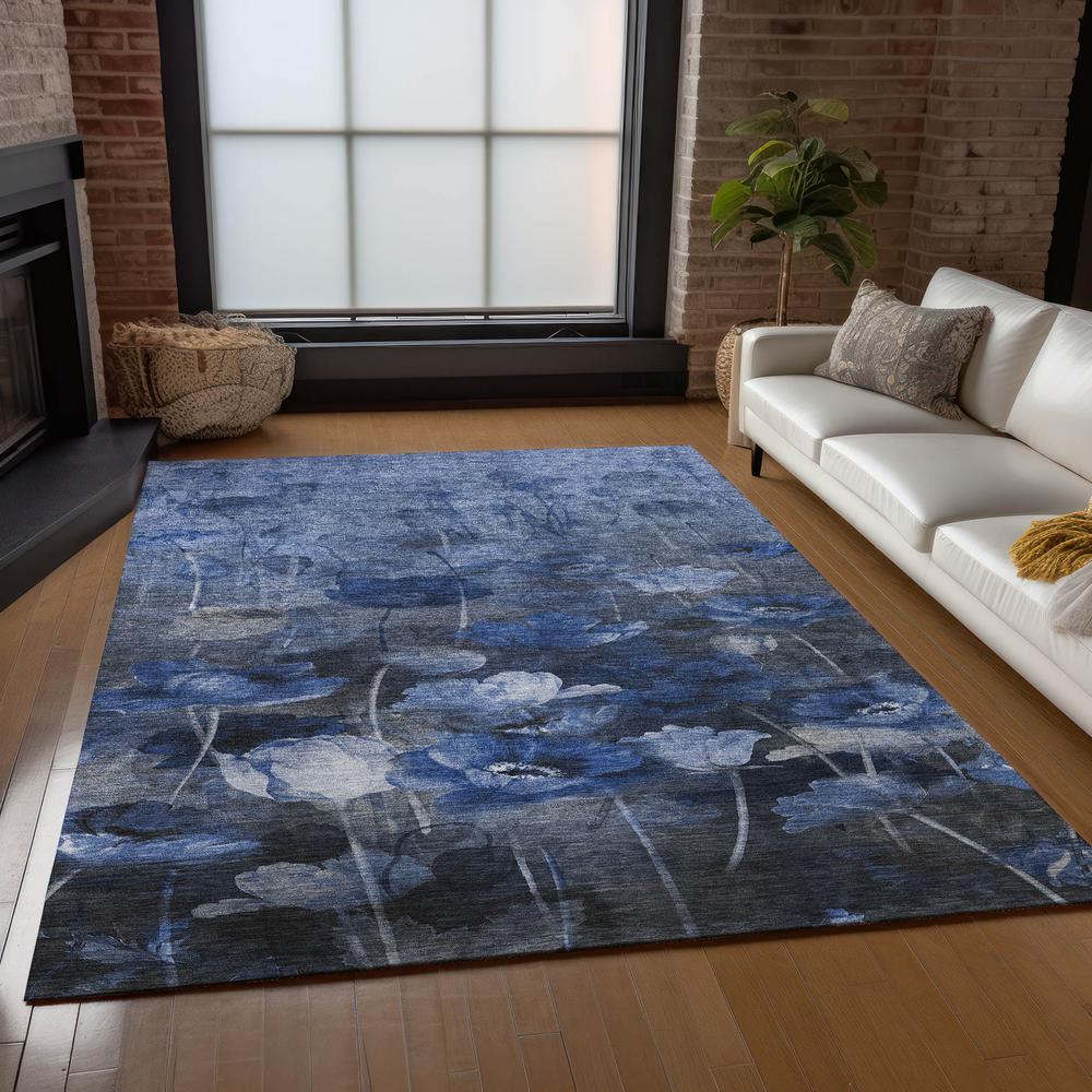 Chantille ACN613 Blue 3' x 5' Rug