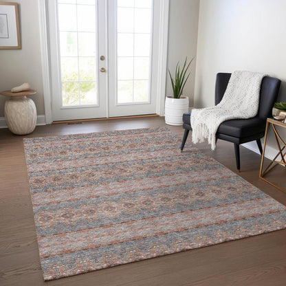 Chantille ACN615 Orange 3' x 5' Rug
