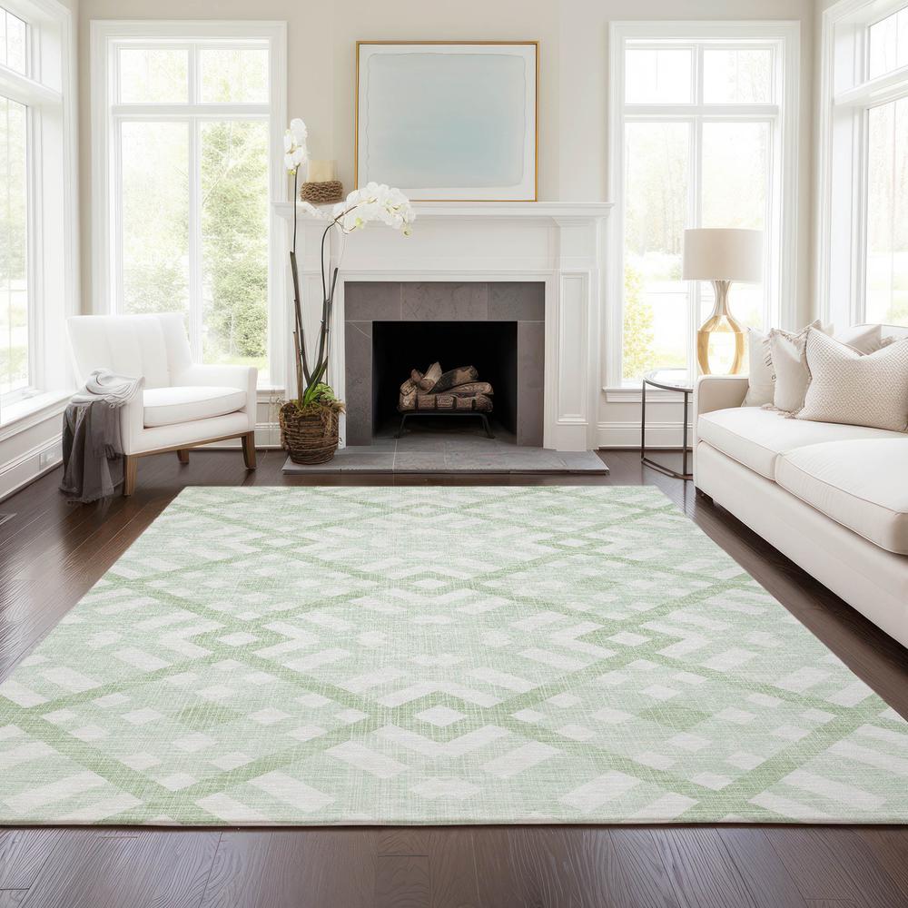Chantille ACN616 Green 3' x 5' Rug