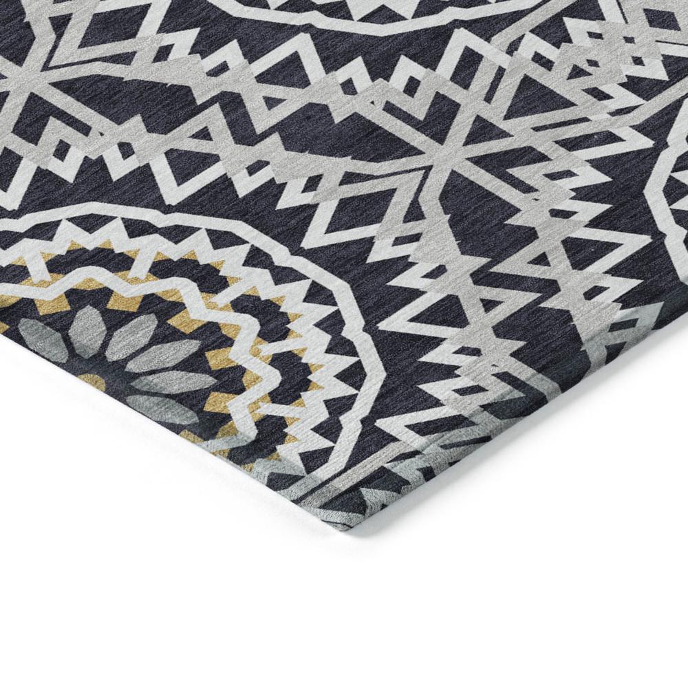 Chantille ACN619 Black 2'3" x 7'6" Rug