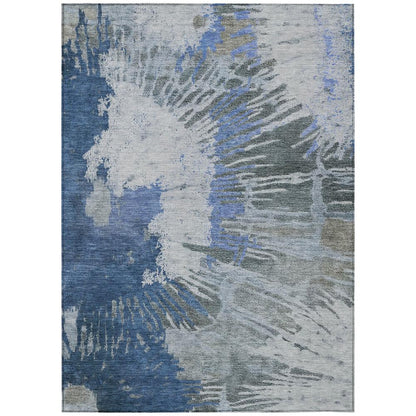 Chantille ACN645 Blue 3' x 5' Rug