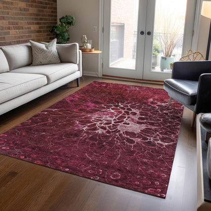 Chantille ACN652 Red 3' x 5' Rug