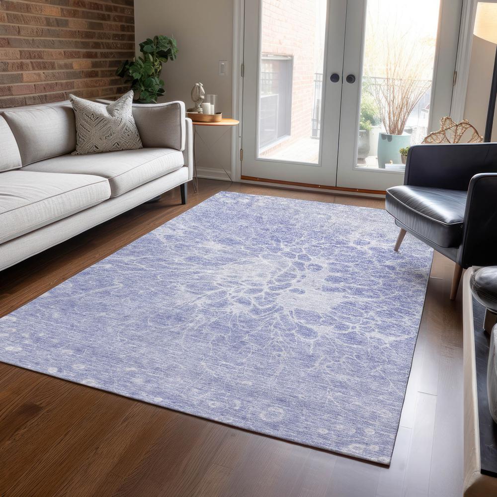 Chantille ACN653 Purple 3' x 5' Rug