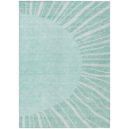 Chantille ACN668 Teal 3' x 5' Rug