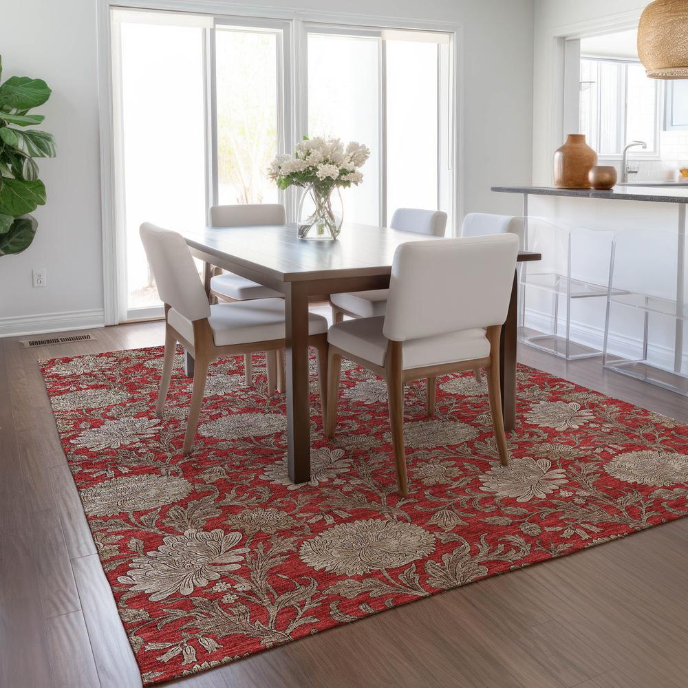 Chantille ACN677 Red 3' x 5' Rug