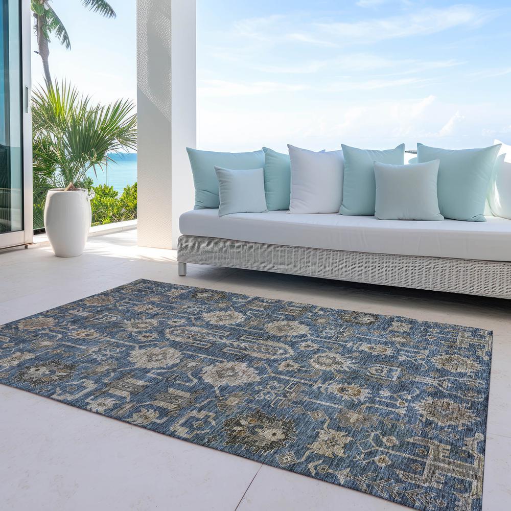 Chantille ACN697 Blue 3' x 5' Rug
