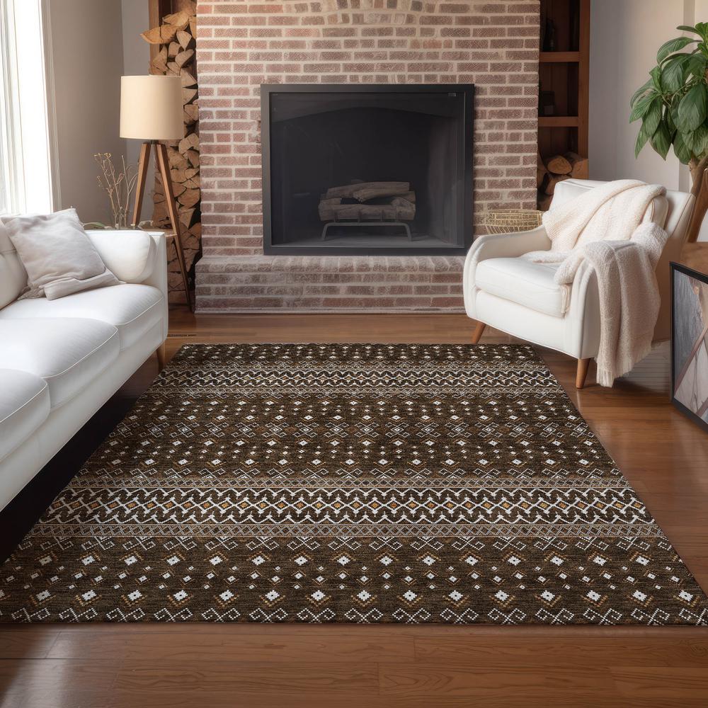 Chantille ACN708 Brown 3' x 5' Rug