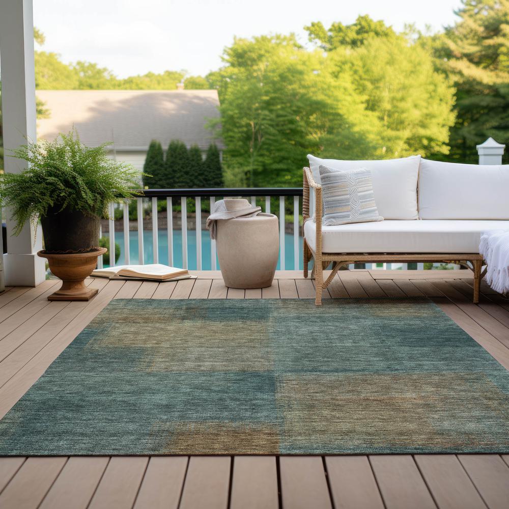 Chantille ACN742 Teal 3' x 5' Rug