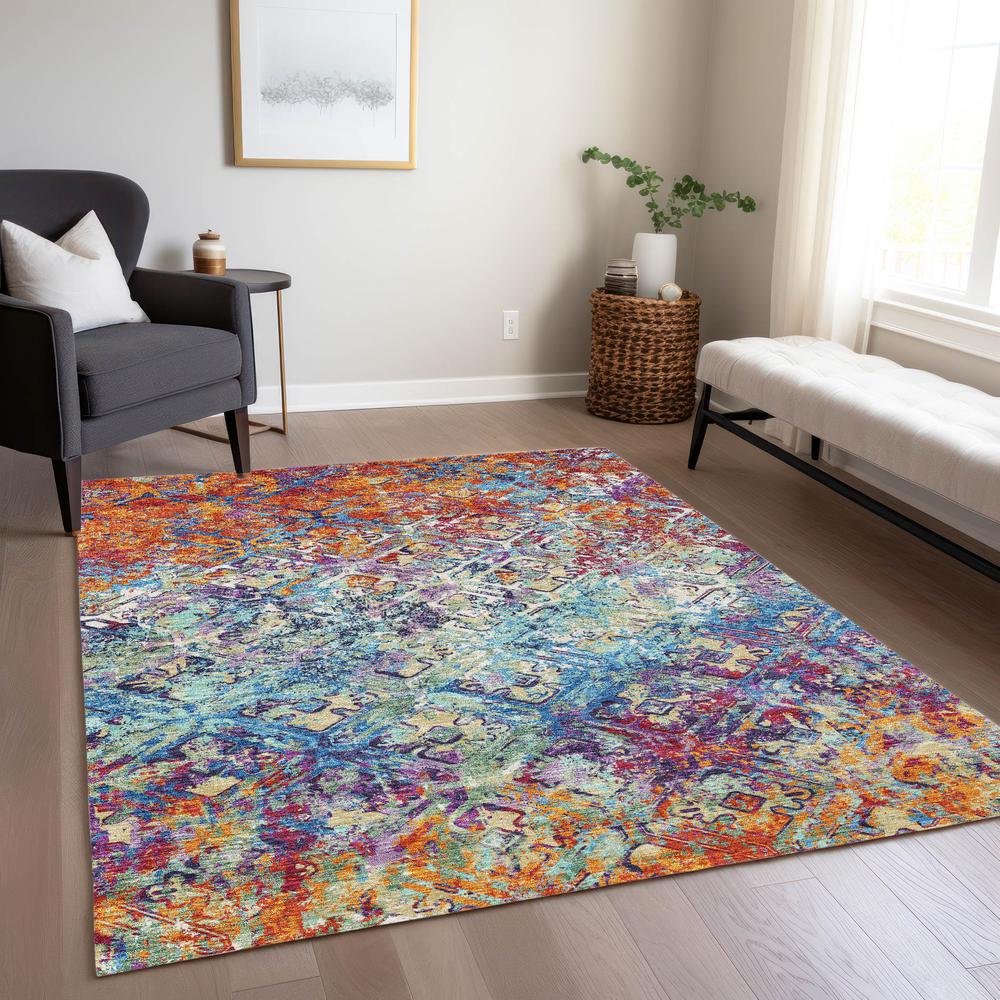 Chantille ACN768 Orange 3' x 5' Rug