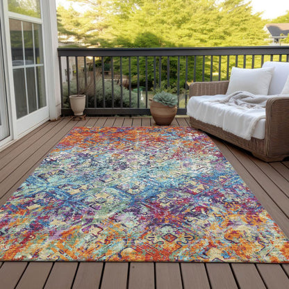 Chantille ACN768 Orange 3' x 5' Rug