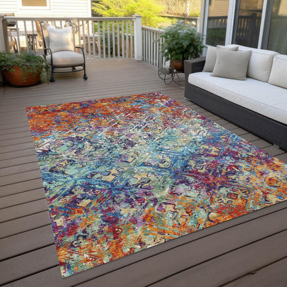 Chantille ACN768 Orange 3' x 5' Rug