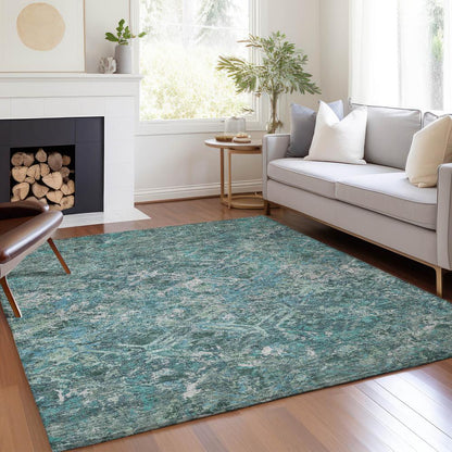 Chantille ACN768 Green 3' x 5' Rug