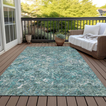Chantille ACN768 Green 3' x 5' Rug
