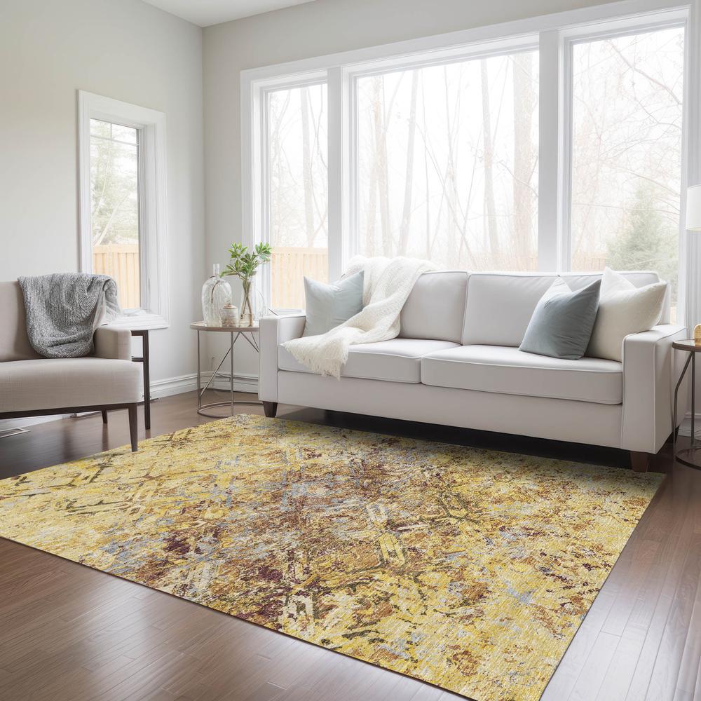 Chantille ACN768 Gold 3' x 5' Rug