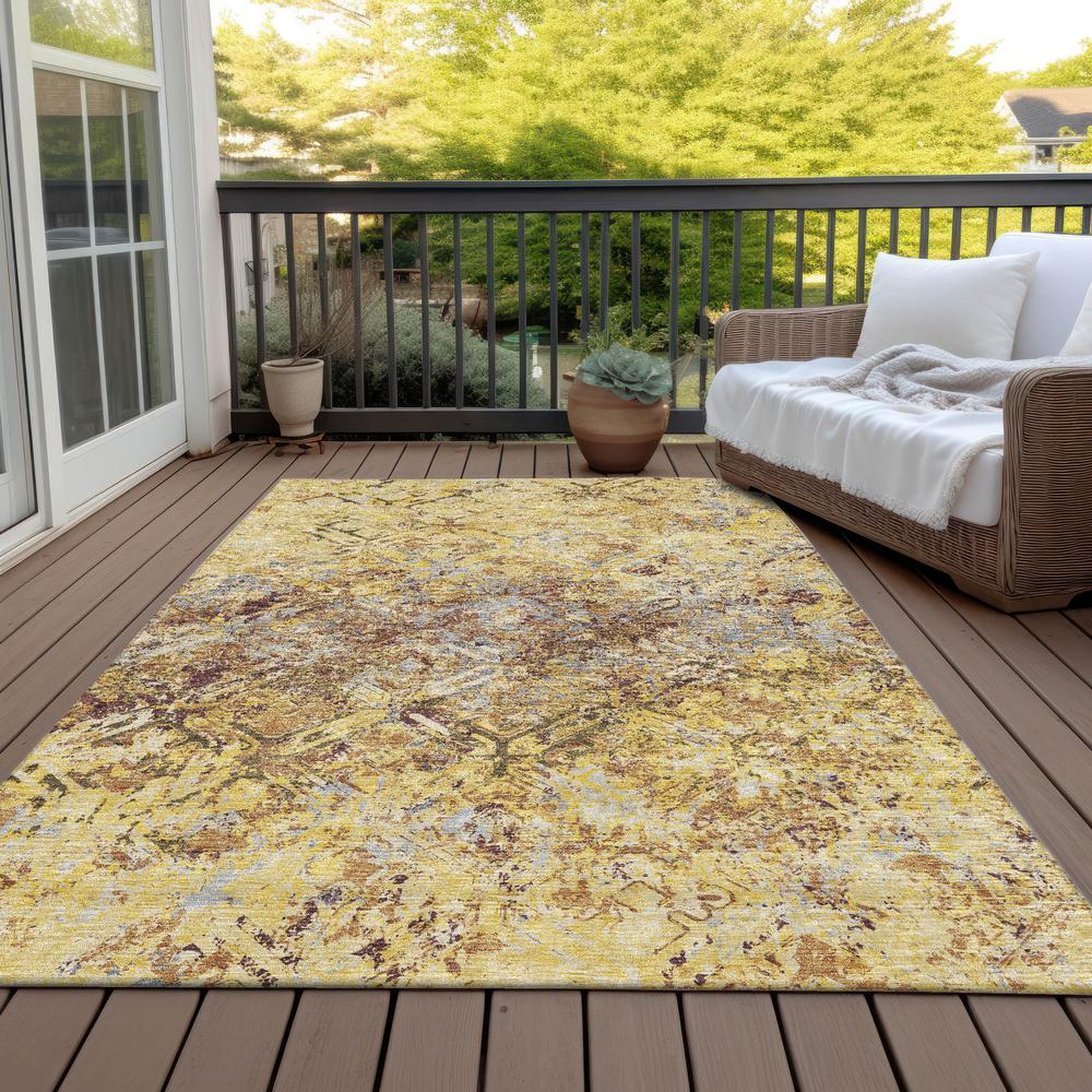 Chantille ACN768 Gold 3' x 5' Rug