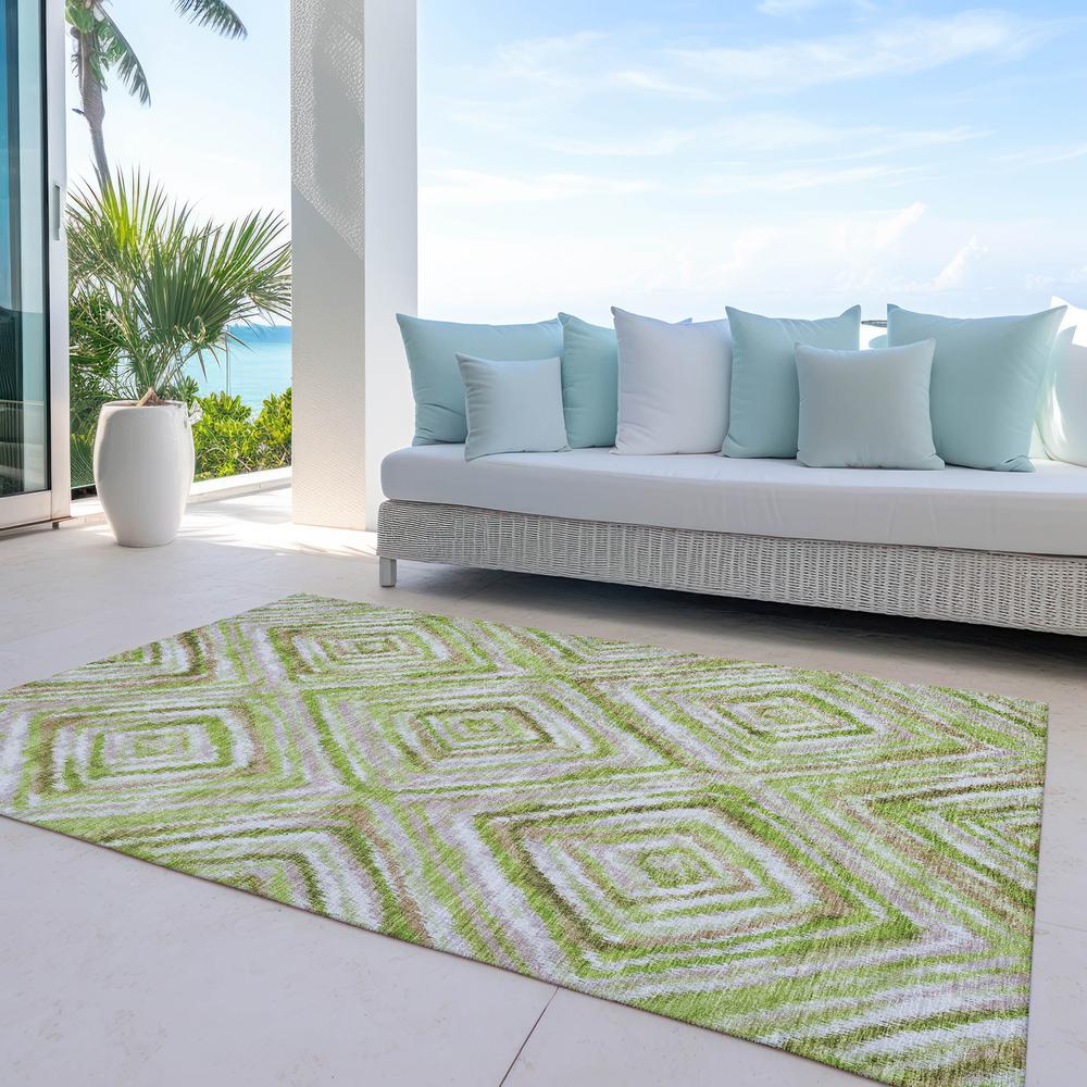 Chantille ACN780 Green 3' x 5' Rug