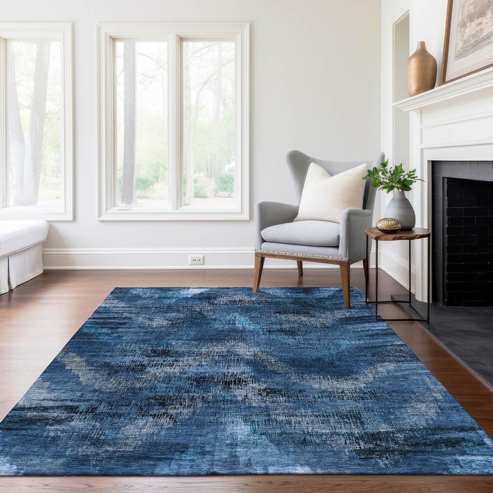 Chantille ACN792 Blue 3' x 5' Rug