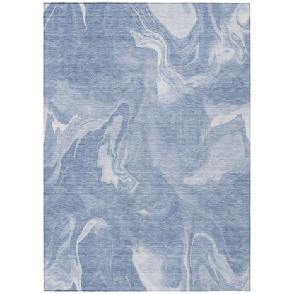 Chantille ACN802 Blue 3' x 5' Rug