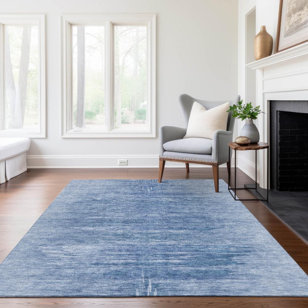 Chantille ACN806 Blue 3' x 5' Rug