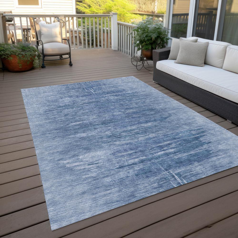 Chantille ACN806 Blue 3' x 5' Rug
