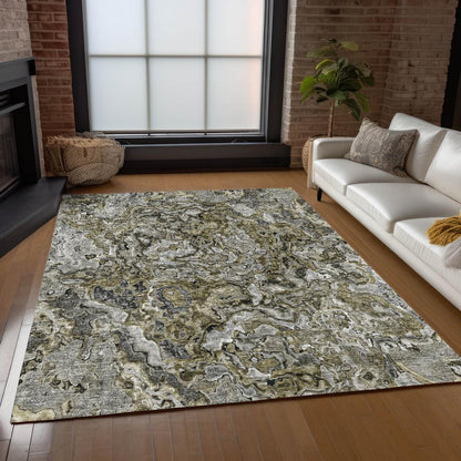 Chantille ACN829 Brown 3' x 5' Rug