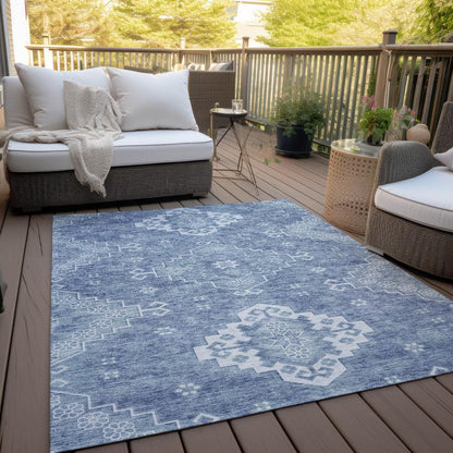 Chantille ACN847 Blue 3' x 5' Rug