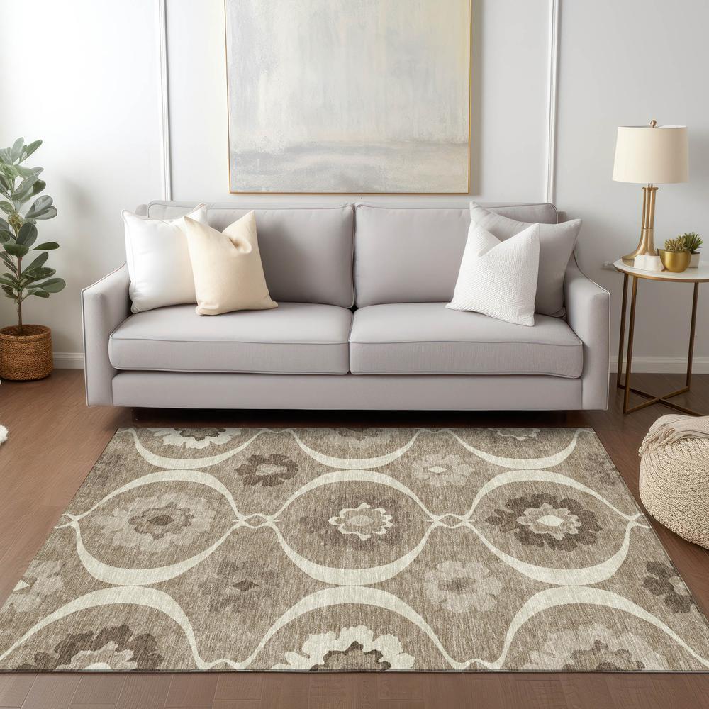 Chantille ACN858 Brown 3' x 5' Rug