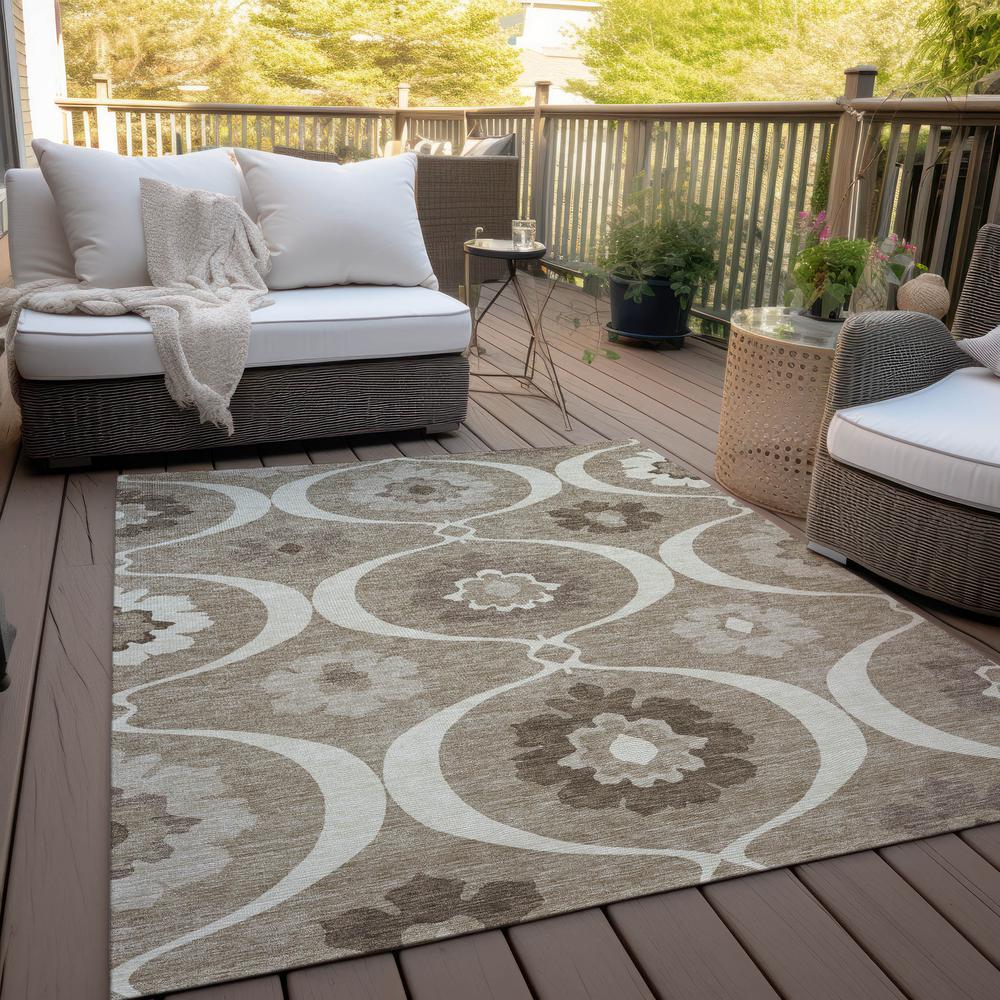 Chantille ACN858 Brown 3' x 5' Rug