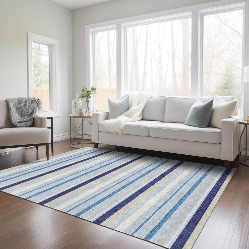 Chantille ACN879 Blue 3' x 5' Rug