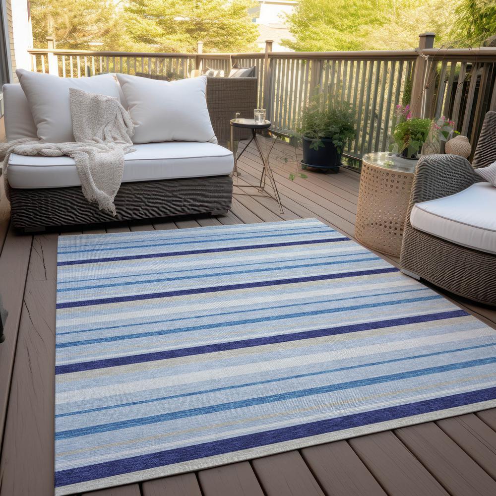 Chantille ACN879 Blue 3' x 5' Rug