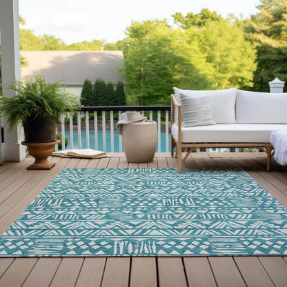 Chantille ACN907 Teal 3' x 5' Rug