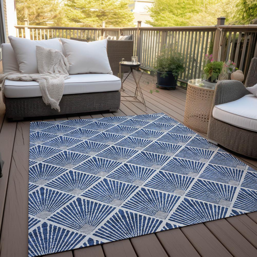 Chantille ACN914 Blue 3' x 5' Rug