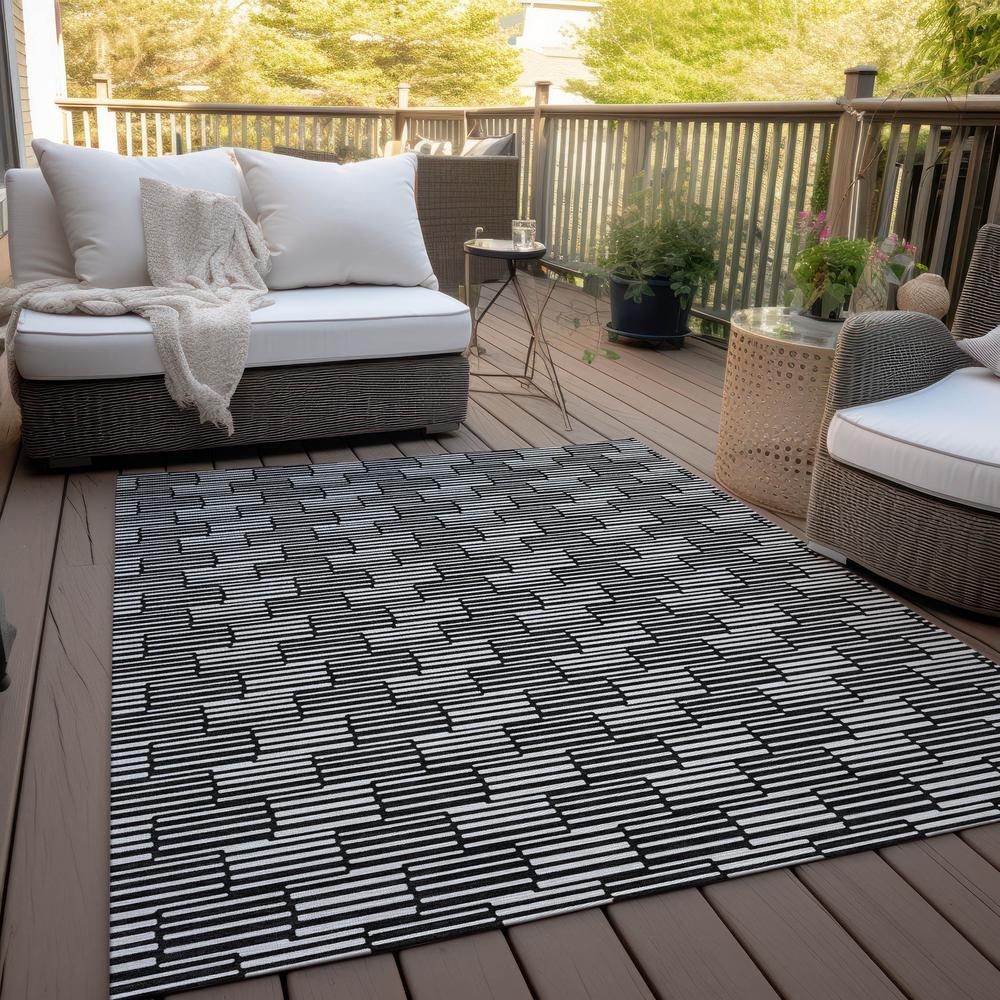 Chantille ACN918 Black 3' x 5' Rug