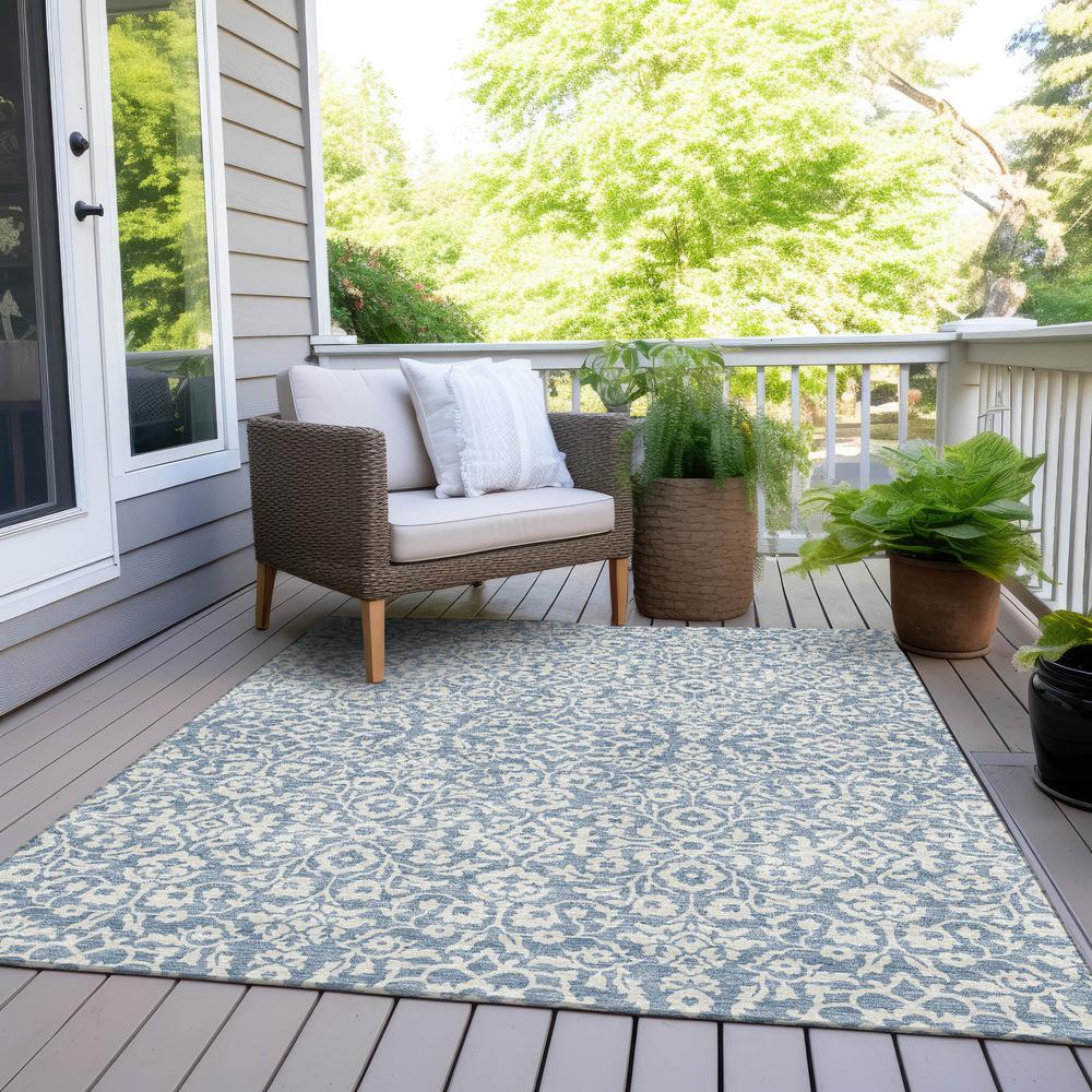 Chantille ACN920 Blue 3' x 5' Rug