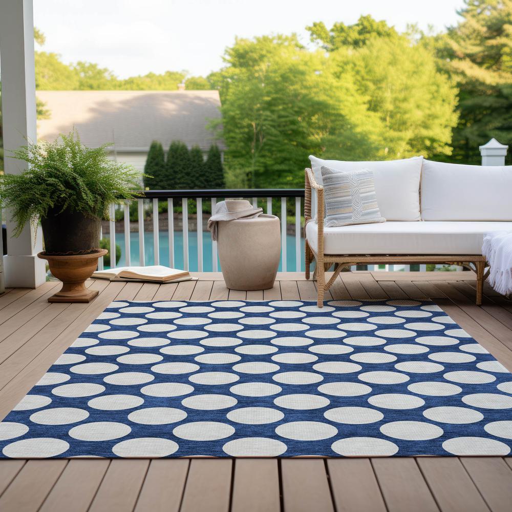 Chantille ACN921 Blue 3' x 5' Rug