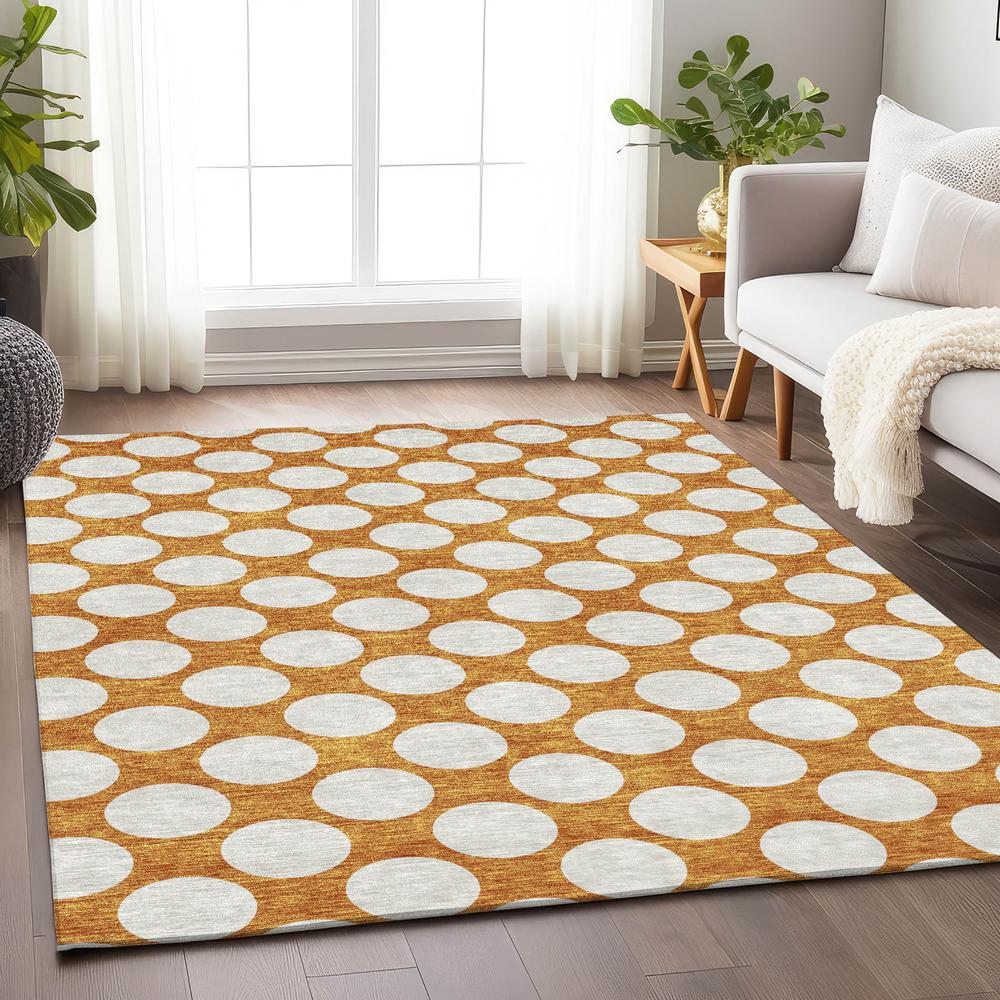 Chantille ACN921 Orange 3' x 5' Rug