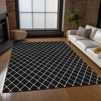 Chantille ACN932 Black 3' x 5' Rug