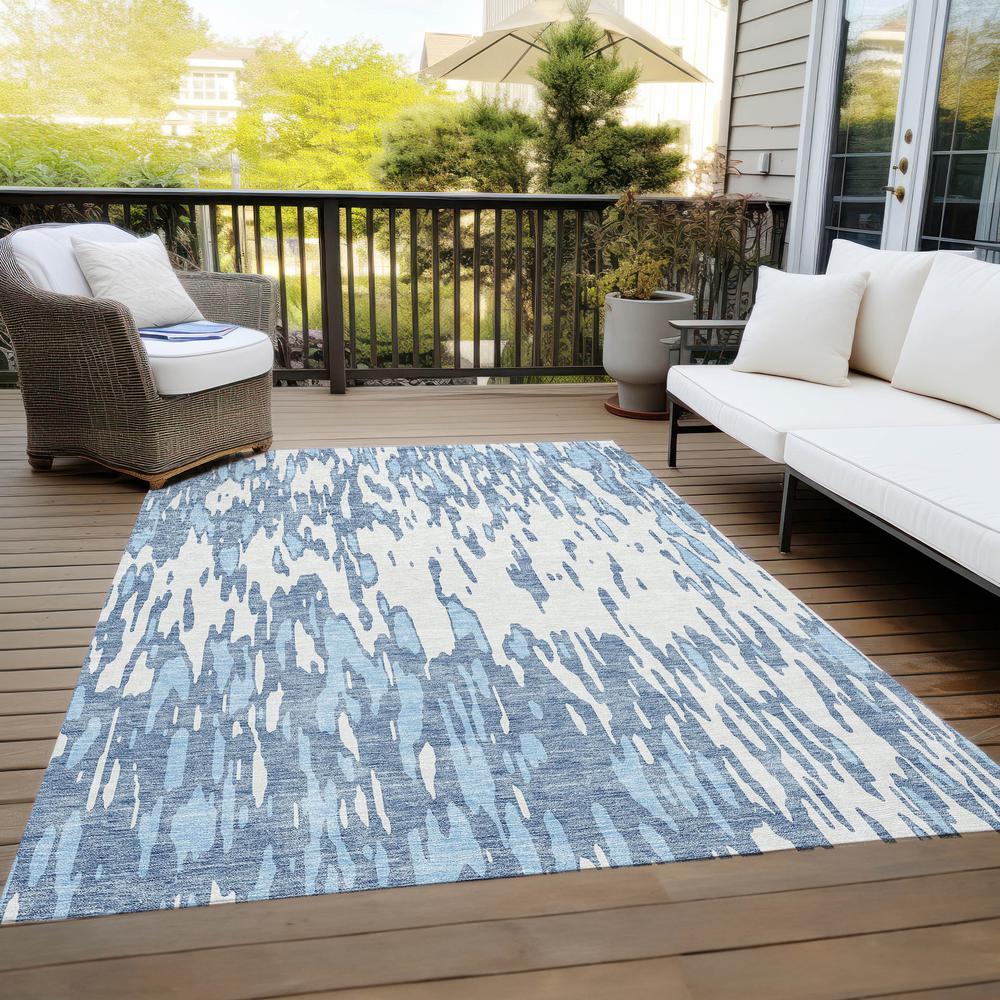 Chantille ACN945 Blue 3' x 5' Rug